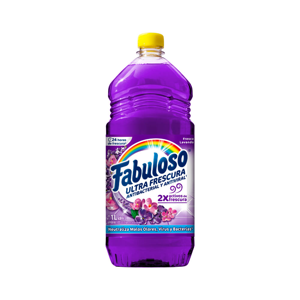 Fabuloso Limpiador Multiusos Lavanda 1 lt