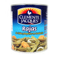 Chiles Jalapeños Clemente Jacques Rajas 2.8 kg
