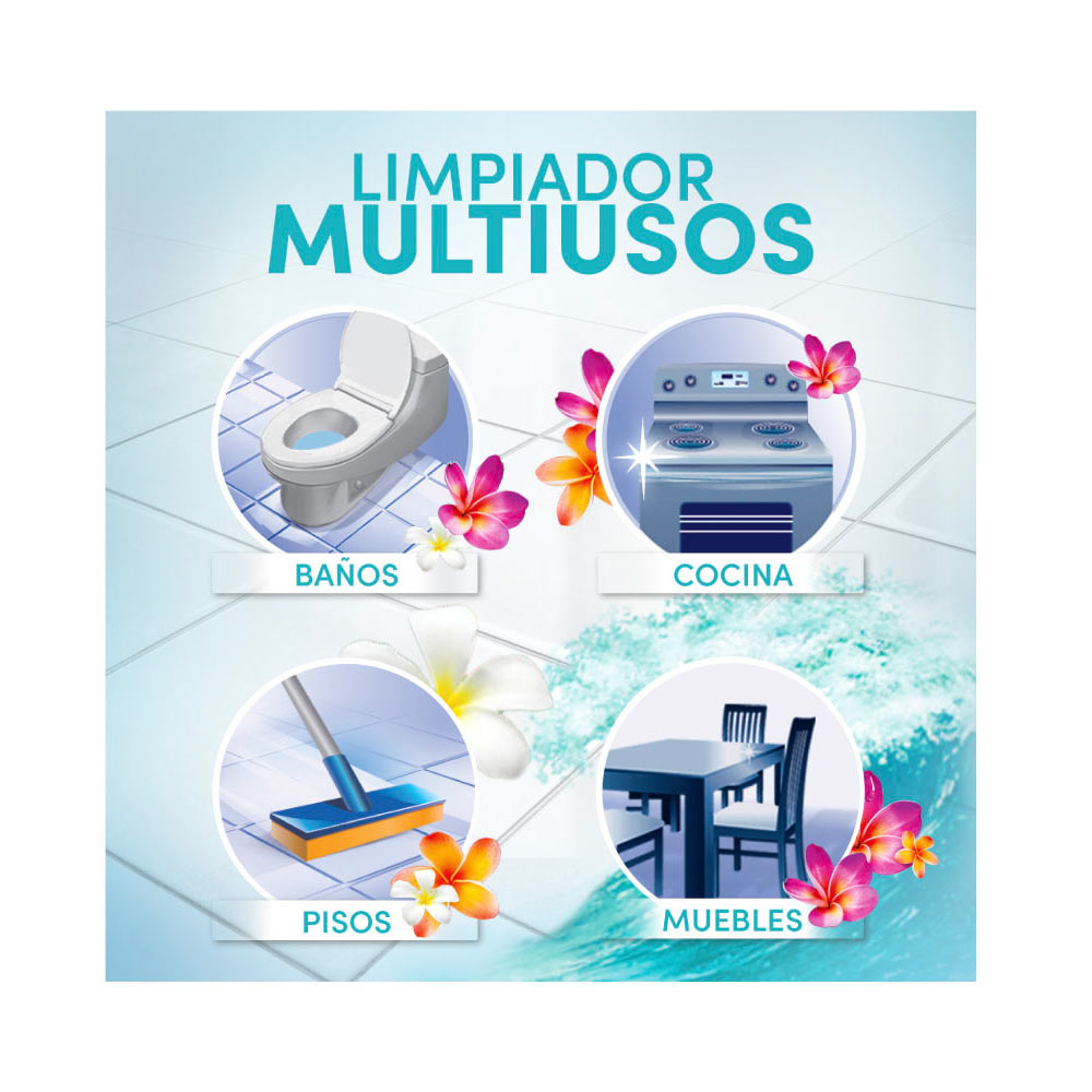 Fabuloso Limpiador Multiusos Frescura 1 lt