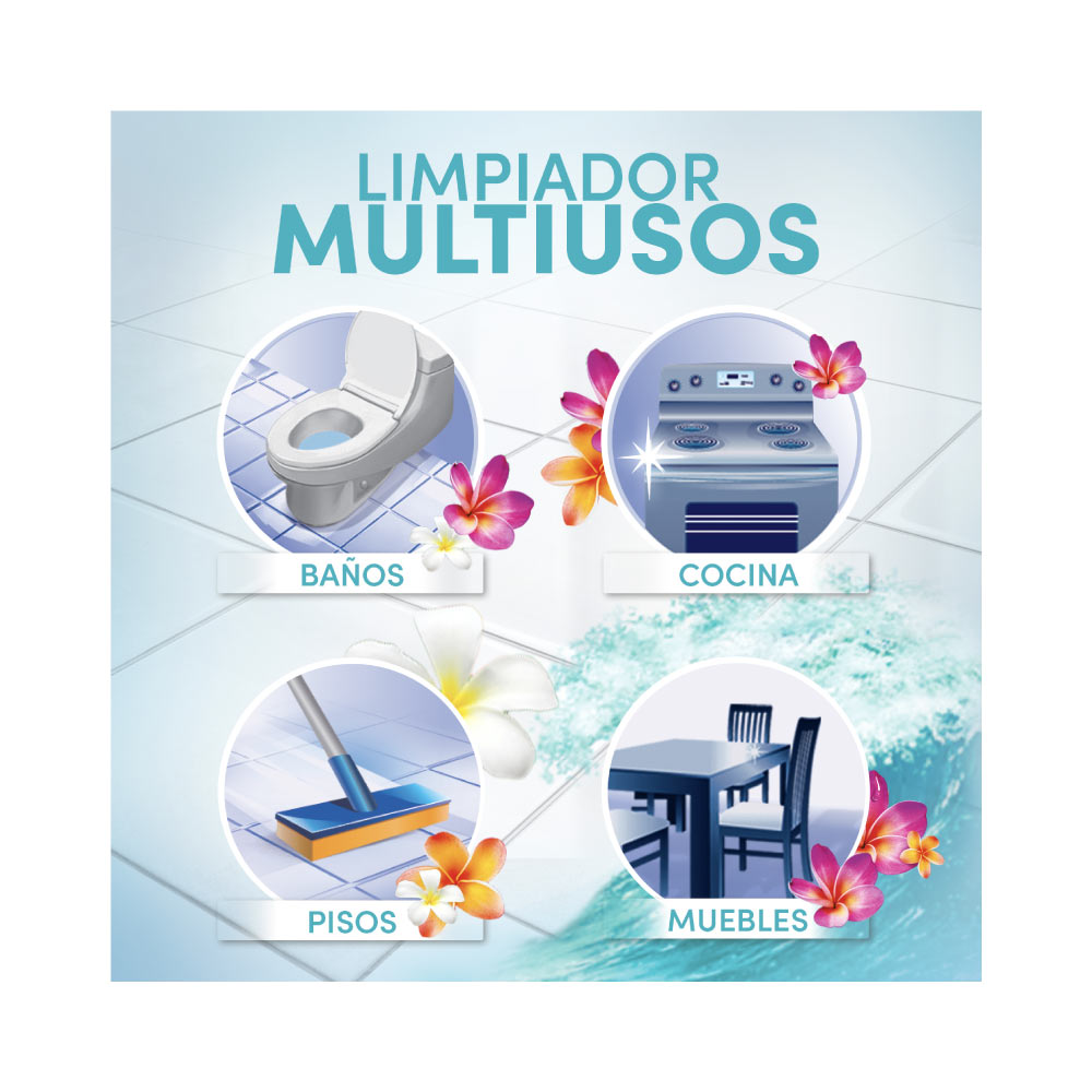 Fabuloso Limpiador Multiusos Mar Fres 500 ml