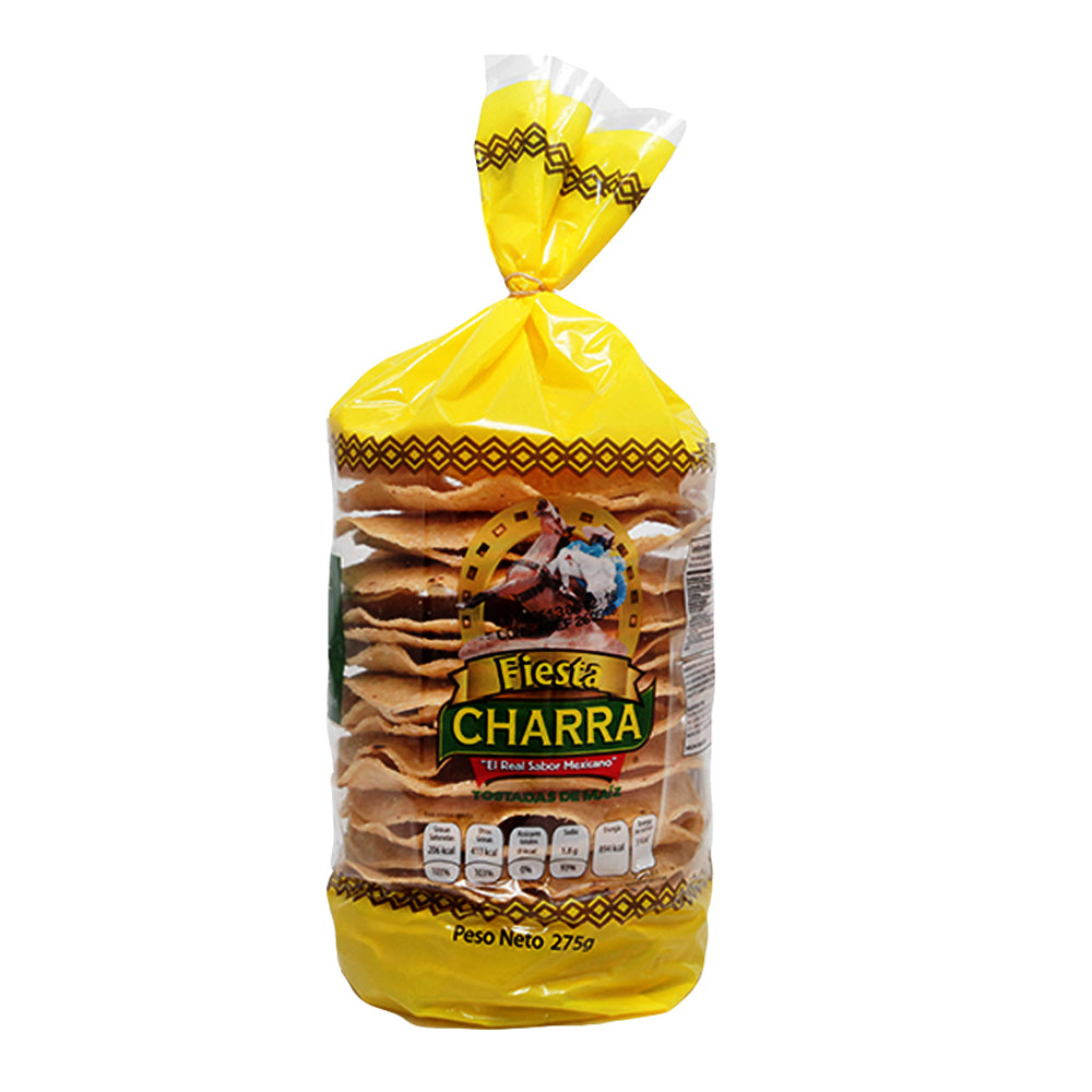 Fiesta Charra Tostadas Onduladas 275 Gr