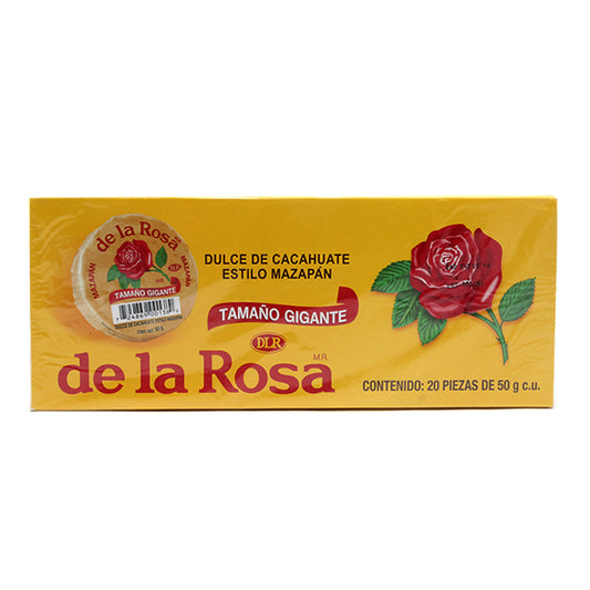 Mazapan De La Rosa Gigante Paquete Con 20 Piezas