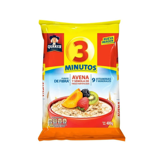 Tres Minutos Avena bolsa 380 Gr