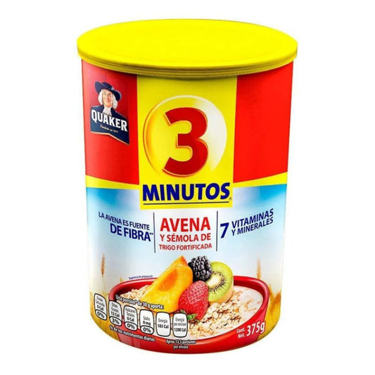 Tres Minutos Avena Bote 375Gr