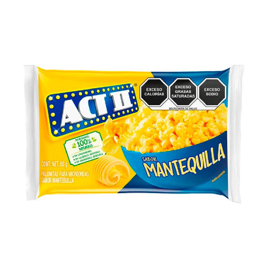 Act II Palomitas Mantequilla 80 gr