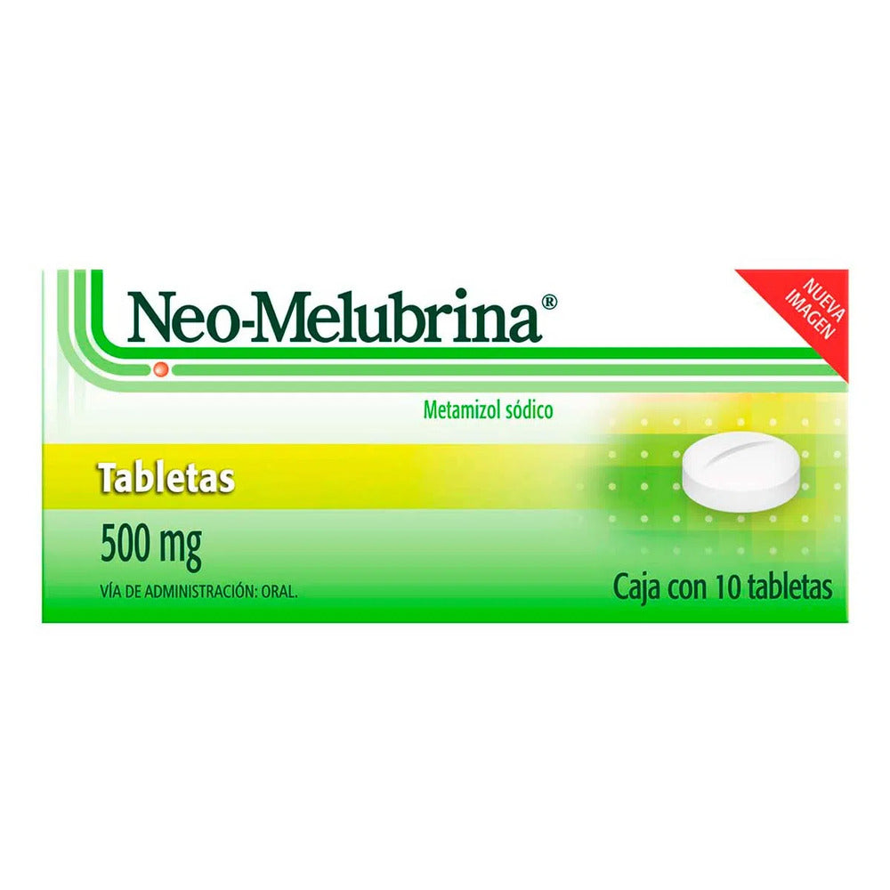 Neo Melubrina Analgésico 10 Tabletas