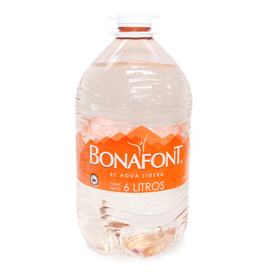 Agua Natural Bonafont 6 Litros