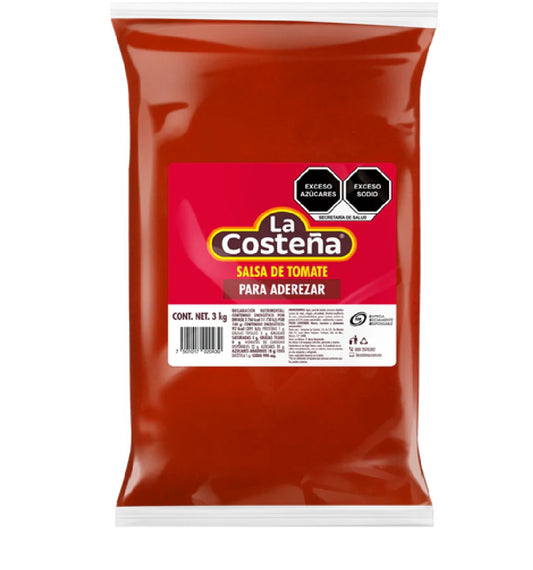 La Costeña Salsa de tomate para aderezar 3 kg