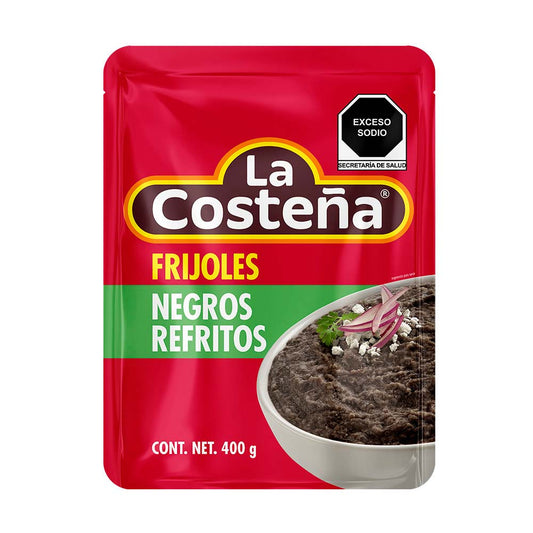 Frijoles Refritos Negros La Costeña 400 gr