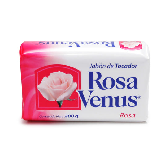 Jabon Rosa Venus de Tocador Rosa 200 Gramos