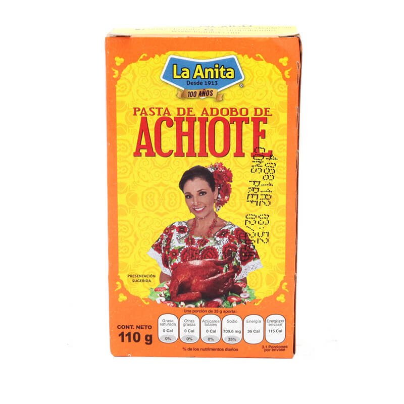 Adobo de Achiote La Anita 110 Gramos