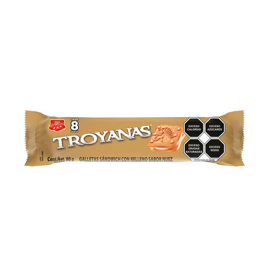 Troyanas Tres Estrellas Nuez 80 gr