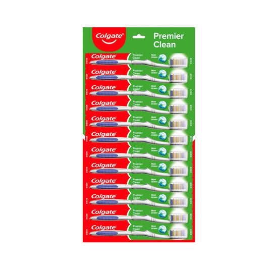 Colgate Premier Clean Cepillo dental, 12 piezas
