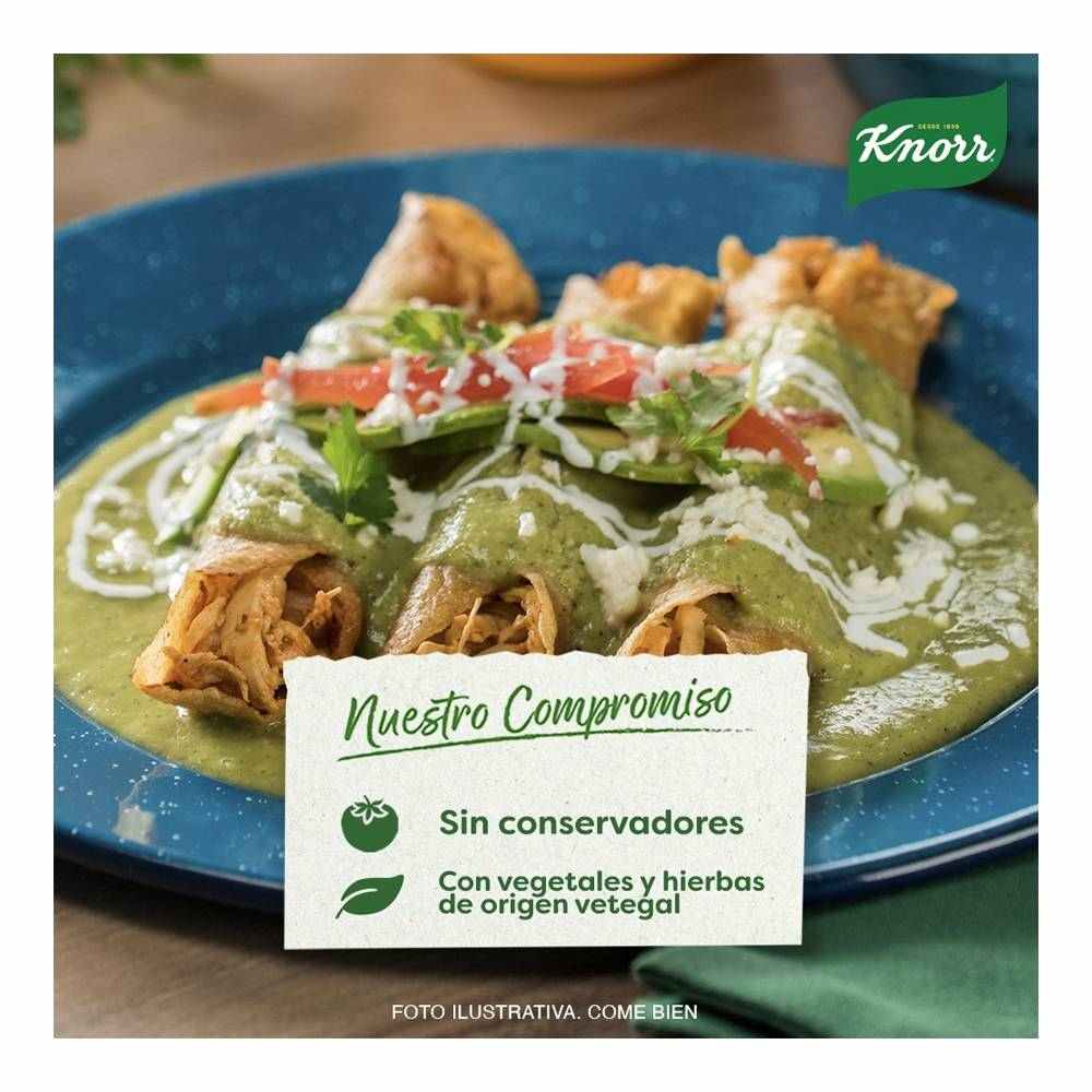 Consomé De Pollo Knorr Suiza Con 12 Piezas De 11 Gramos