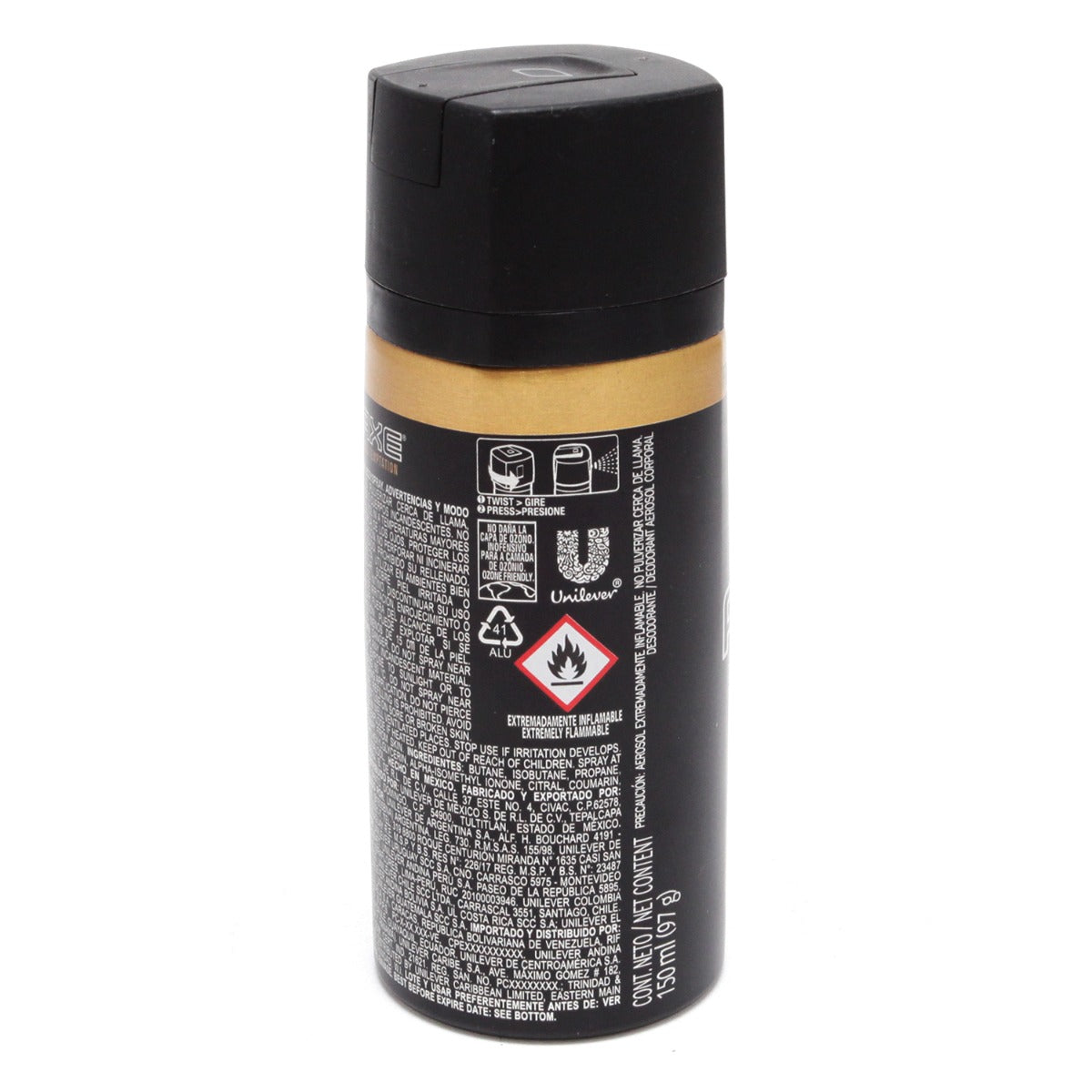 Axe Desodorante Aerosol Bs Gold Temtation 150 Ml