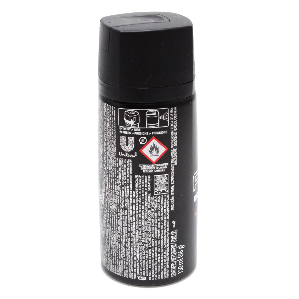 Axe Desodorante Aerosol Bs Dark Tempt 150 Ml