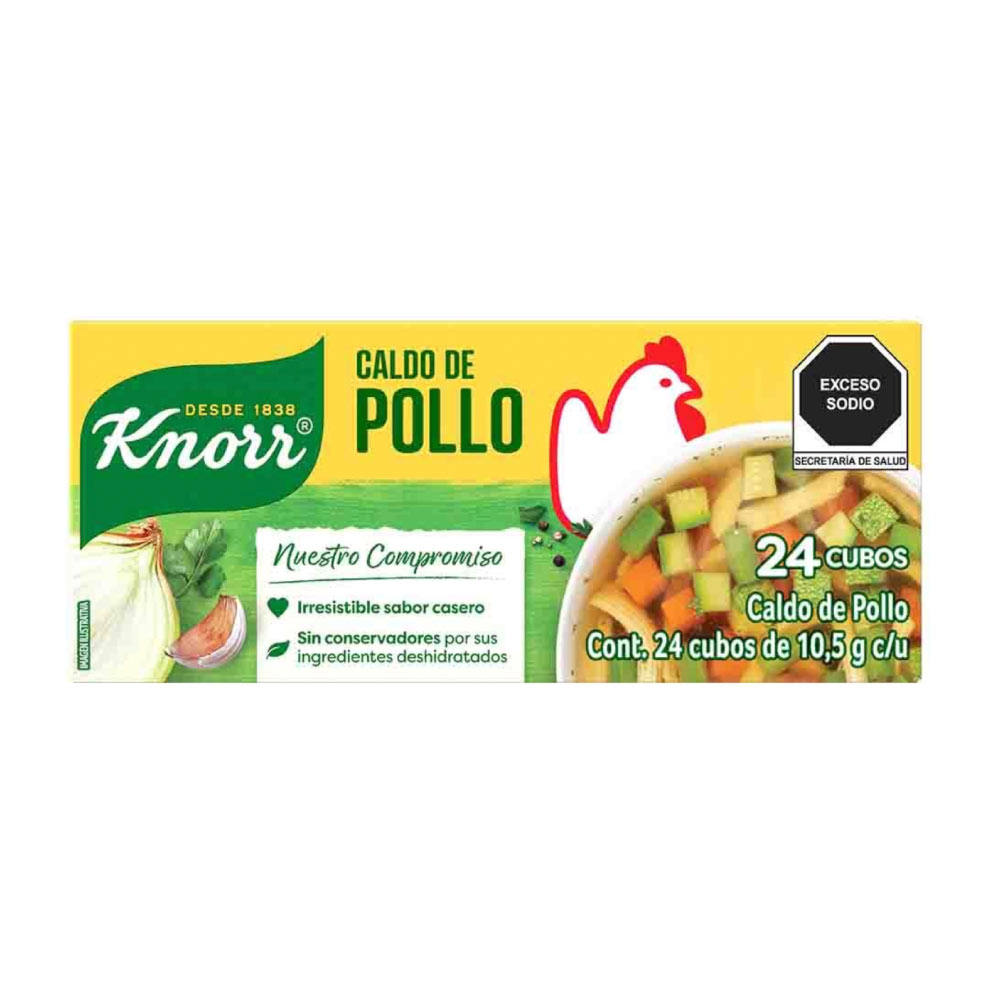 Consome Knorr Suiza Super 24 Pz De 11 gr