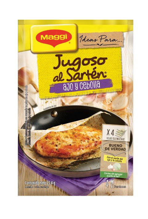 Jugoso Maggi al Sartén Ajo 23.4 Gramos