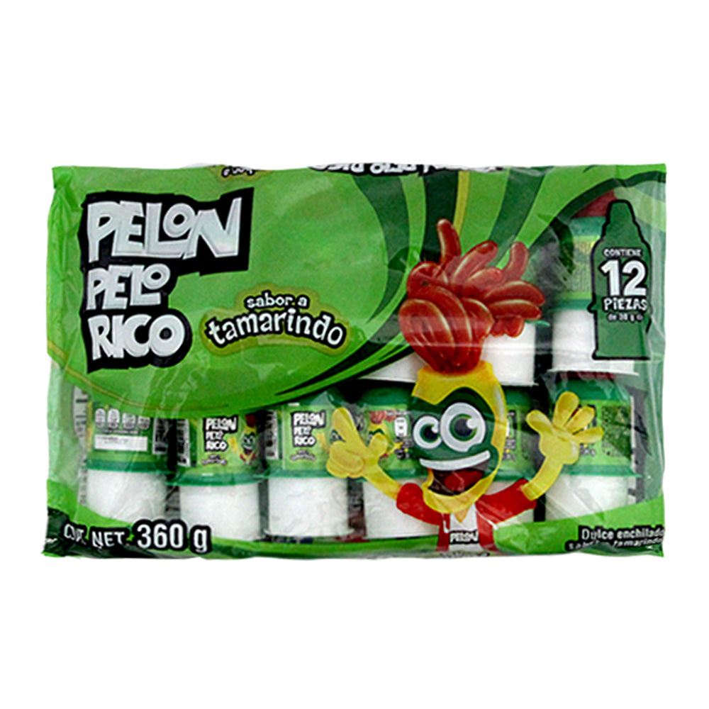 Pelon Pelo Rico Dul Tamarindo 12 De 30 Gr