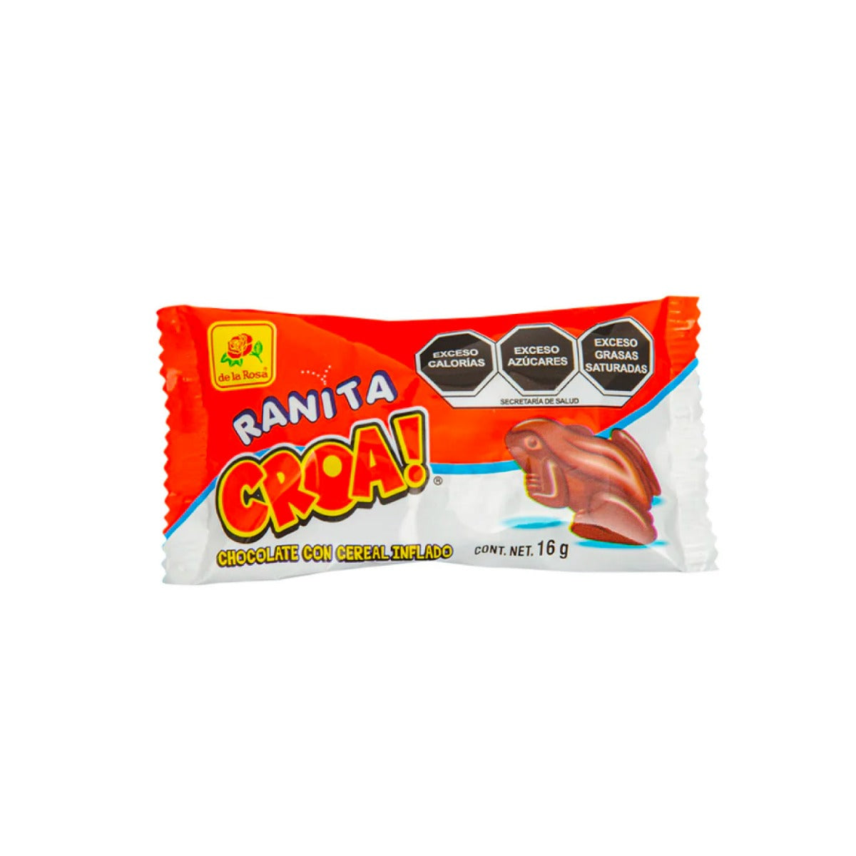 Chocolate Ranita Croa Paquete Con 12 Piezas De 16 Gramos
