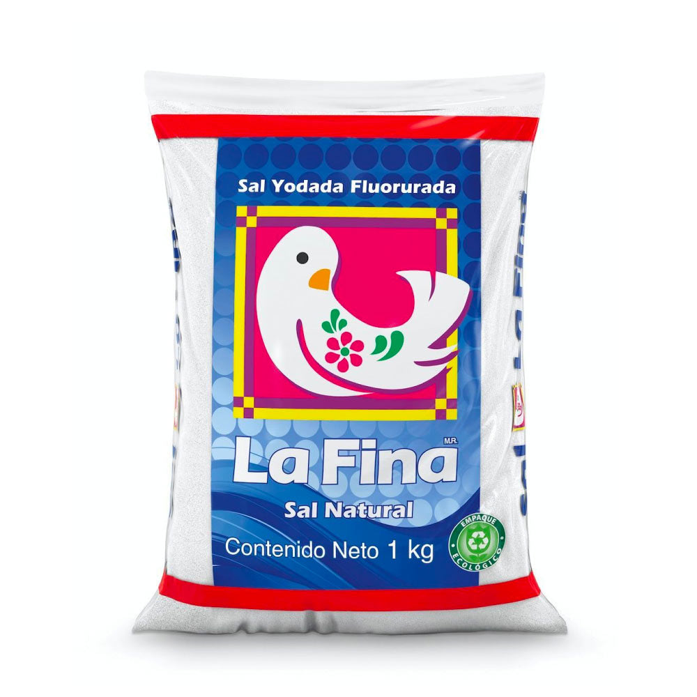 Sal de Mesa La Fina 1 Kilogramo