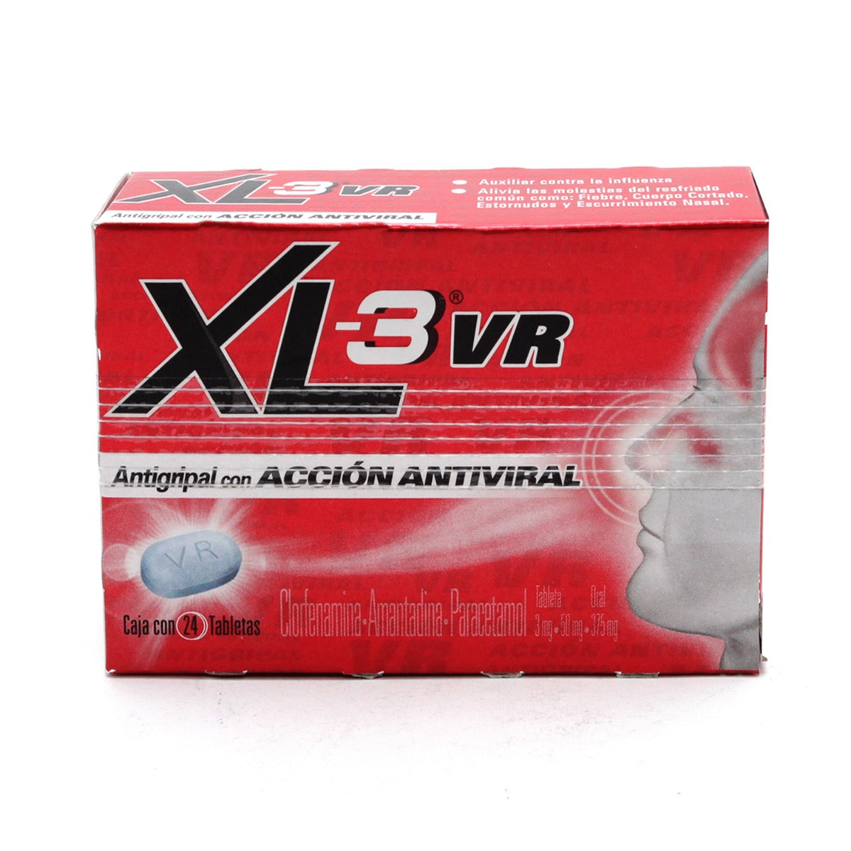 Antigripal XL 3 Vr Caja con 24 Tabletas