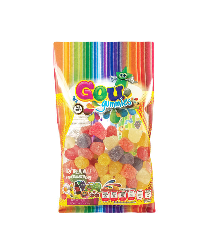 Gomitas Frutales Gou Gota Bolsa 1 Kilo