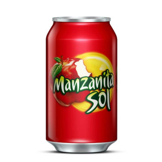 Refresco Manzanita Sol Lata 350 Mililitros