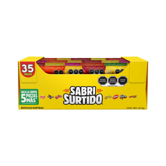 Sabrisurtido Paquete de 35 pz