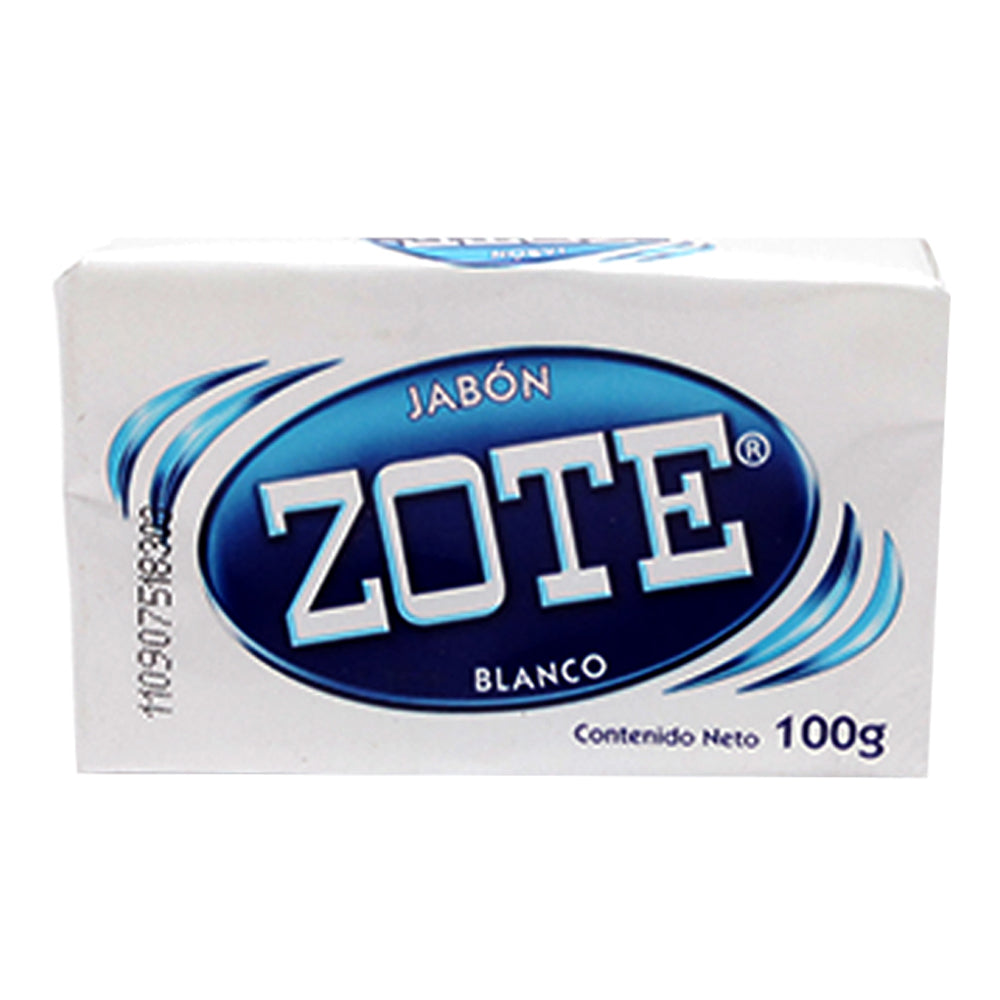 Jabón Zote Blanco En Barra 100 gr