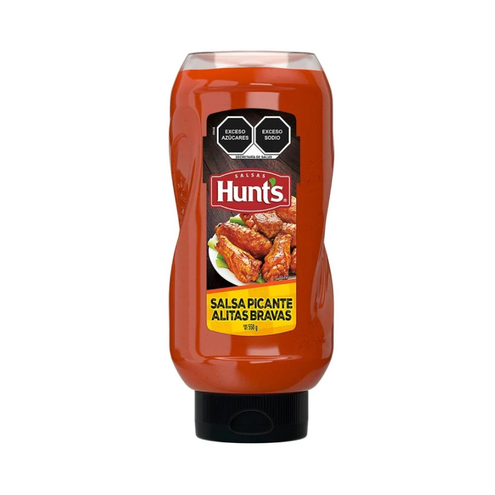 Hunts Salsa Bbq Alitas Bravas 550 gr