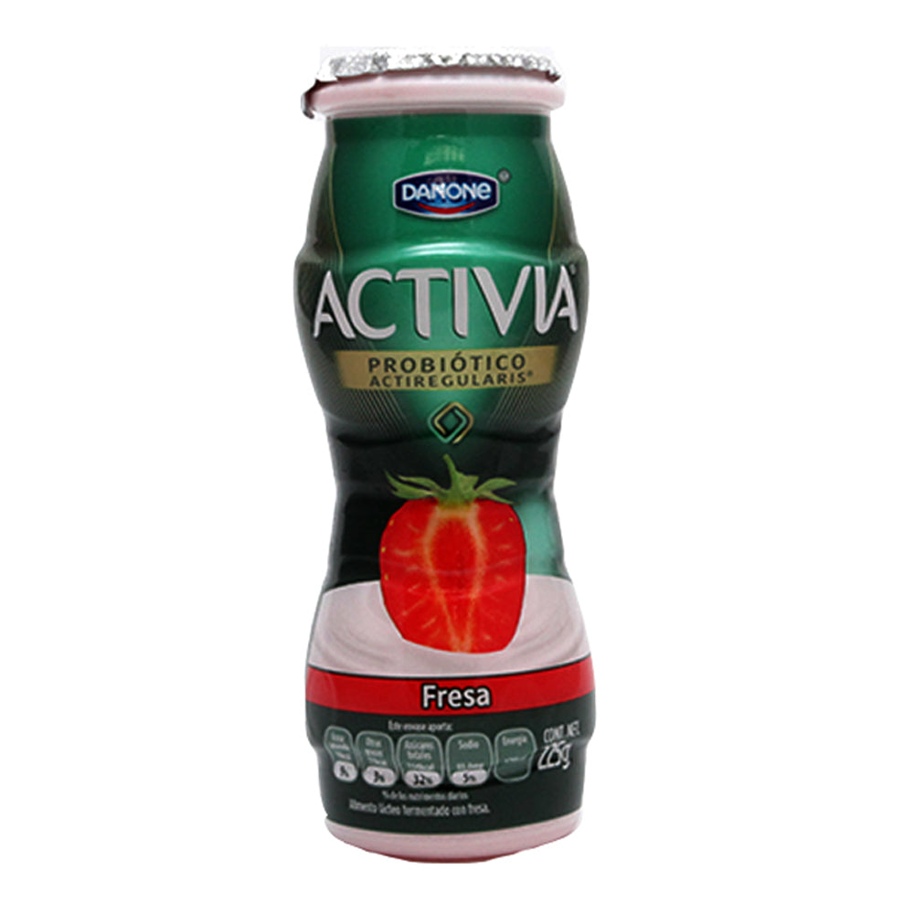 Activia Yoghurt Bebible Fresa 225 Gr