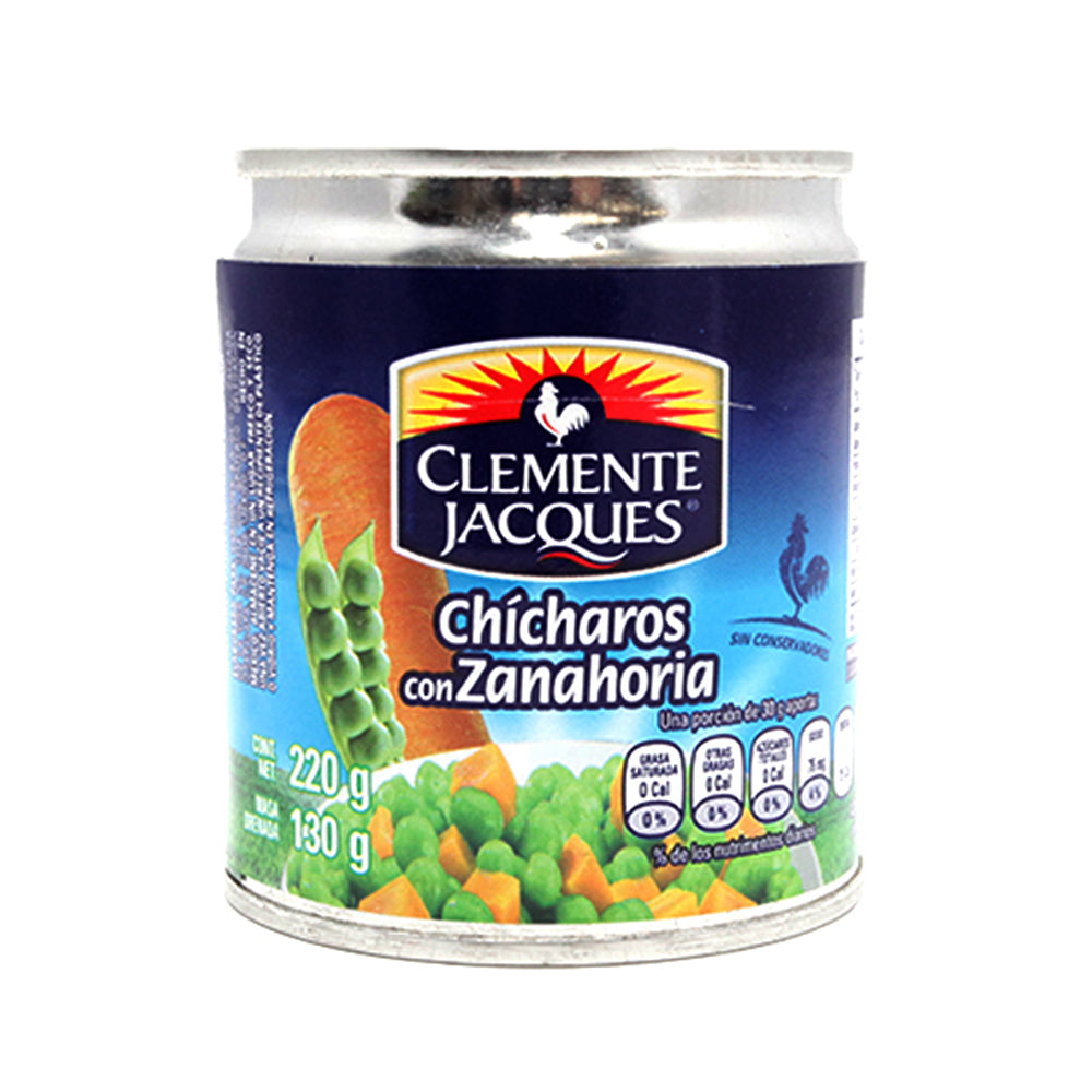 Chicharo Zanahoria Clemente Jacques 220 gr