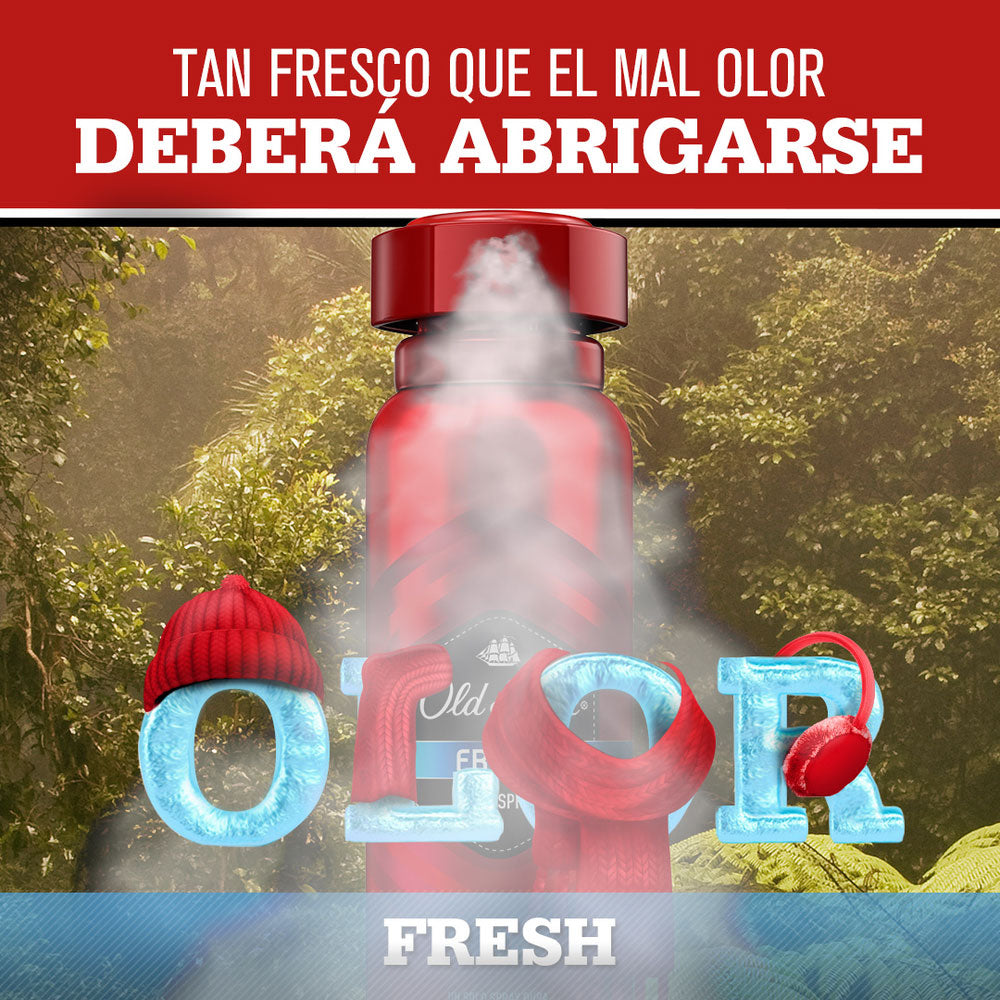 Desodorante Old Spice Areosol Fresh de 96 Gramos