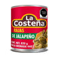 Chiles Jalapeños Rajas La Costeña 820 gr