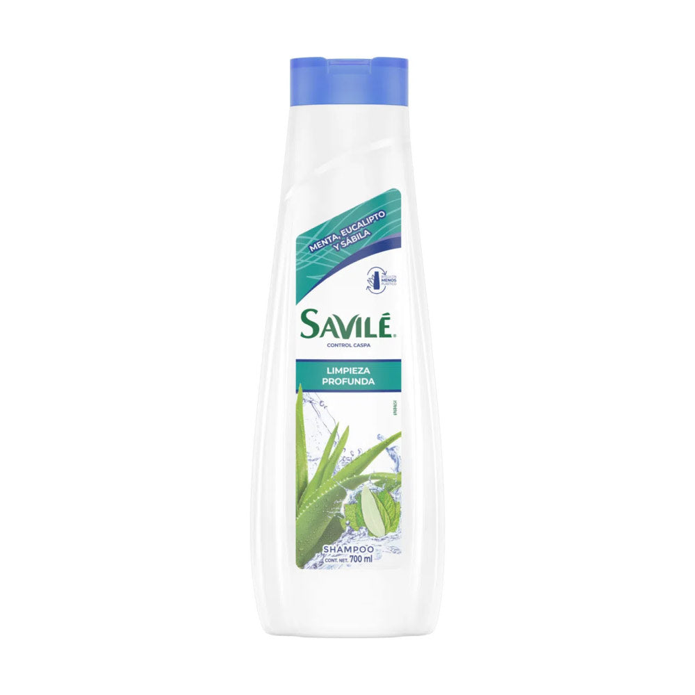 Shampoo Savilé Menta y Eucalipto 700 Mililitros