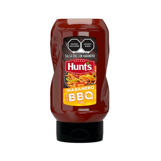 Salsa Hunts Bbq Habanero 350 gr