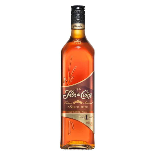 Flor De Caña Oro Gold 4 Años Ron 750 ml