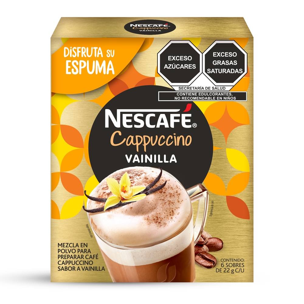 Nescafe Cappuccino Vainilla 132 gr