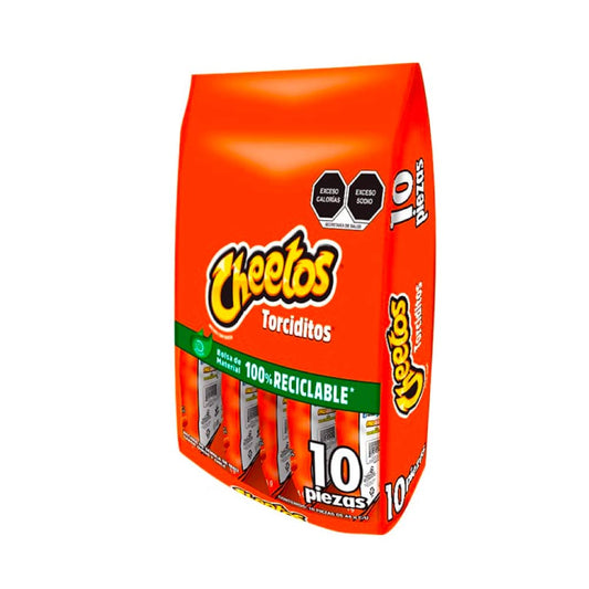 Sabritas Cheetos Torcidos Pack 10 de 44 gr