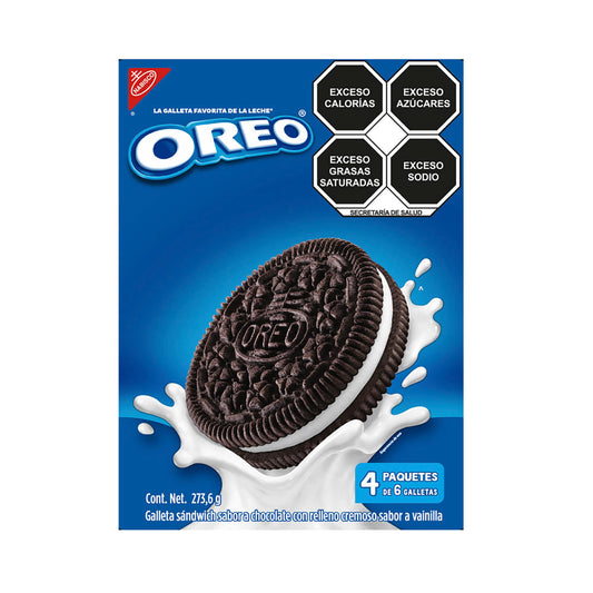 Oreo Galleta Regular 273.6 gr