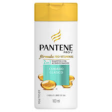Pantene Shampoo 2 En 1 Cuidado Clasico 100 Ml