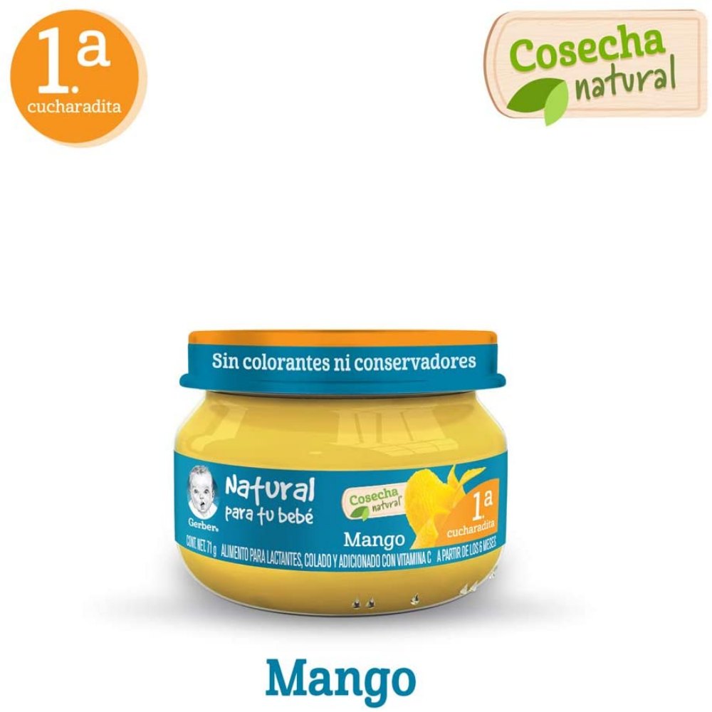 Gerber Etapa 1  Mango  71 gr