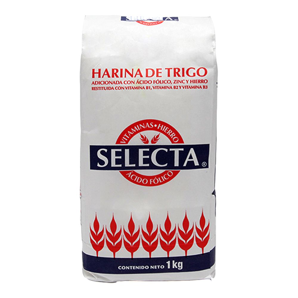 Harina de Trigo Selecta Bolsa 1 Kilogramo