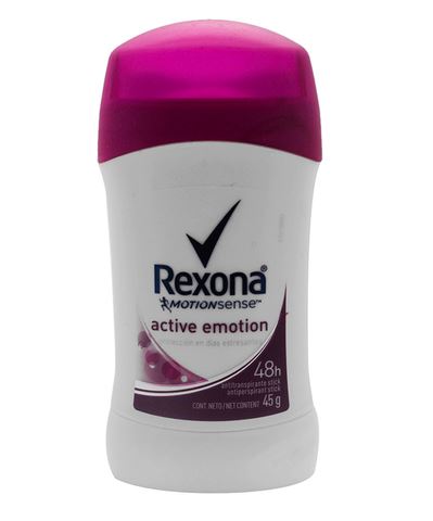 Desodorante Rexona Active Emotion 45 Gramos