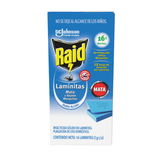 Laminas Raid Mats 24 Piezas