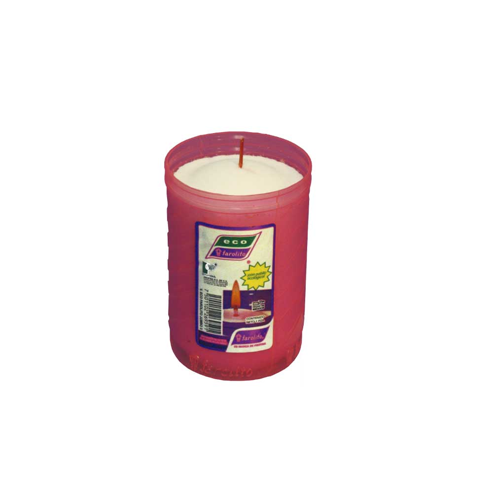 Veladora Farolito Vaso Ecologico Jumbo 3 Surtido