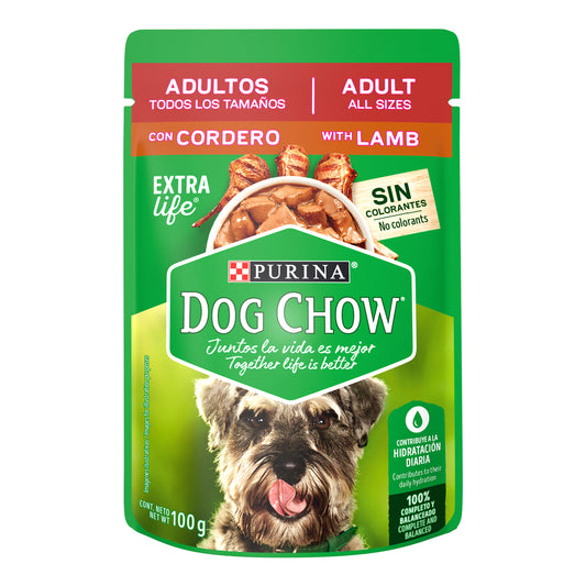 Purina Dog Chow Sabrosobres Adultos Cordero 100 Gr