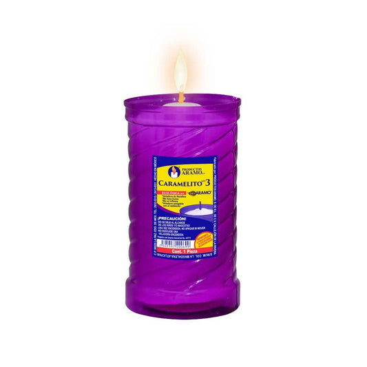 Aramo Veladora Caramelito #3