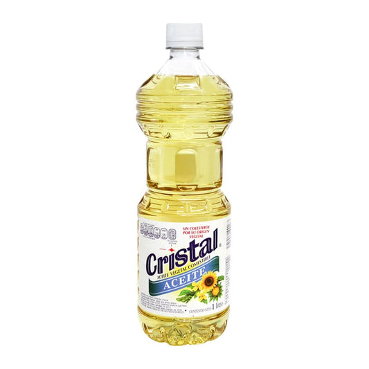 Aceite Vegetal Cristal  1 lt.